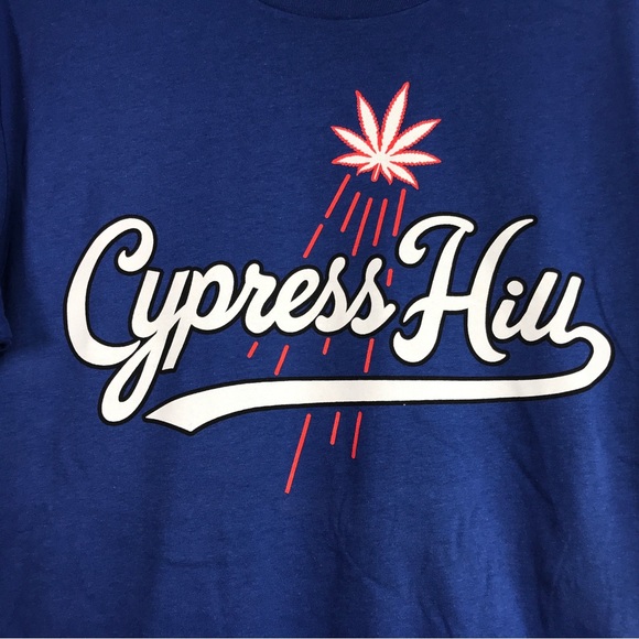 Control industry Cypress Hill "LA Blue" SS Tee, Unisex Adult's Size M - Blue - Picture 6 of 10